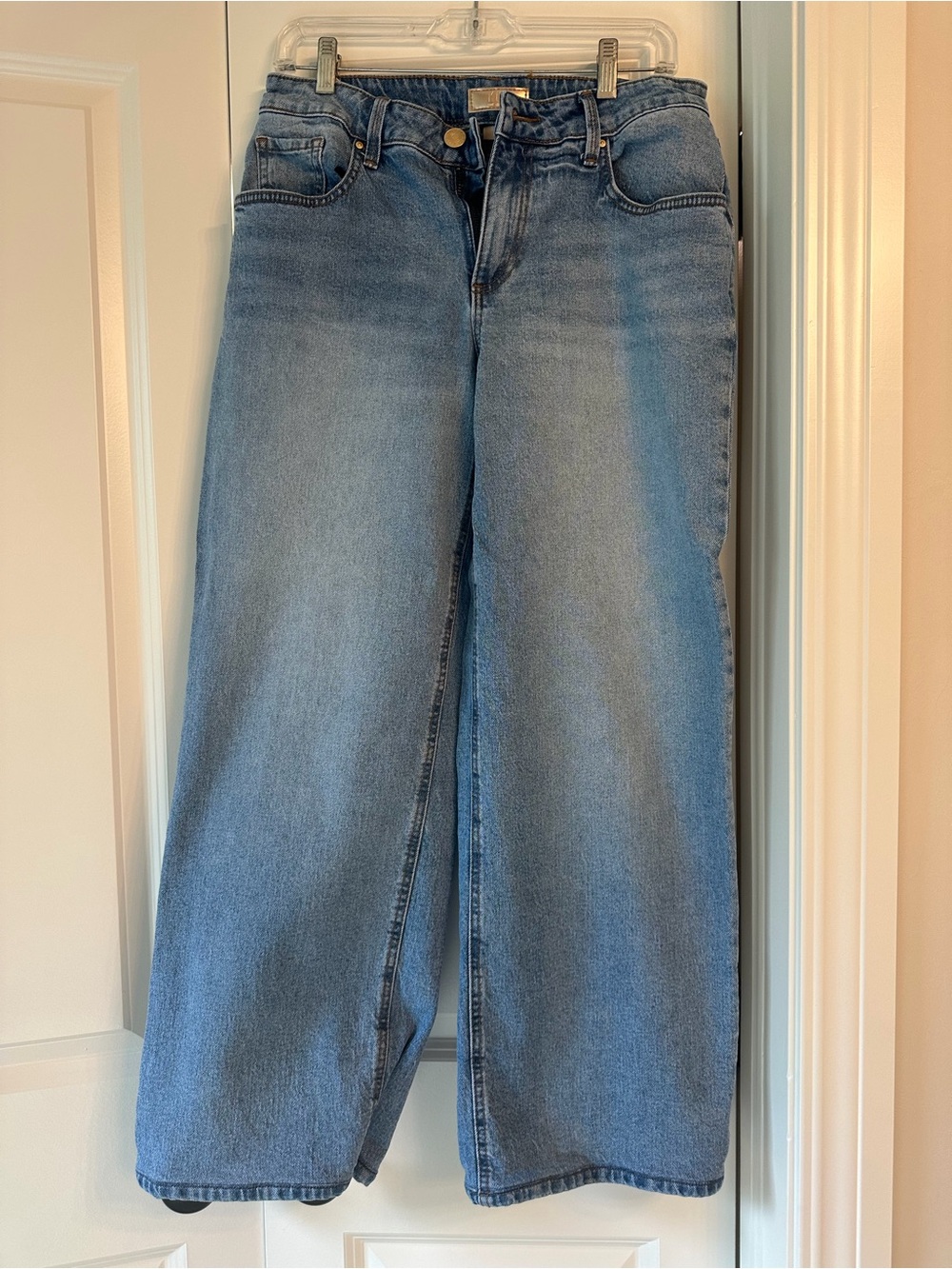 Kut from the Kloth Wide-Leg Jeans in Light Blue
